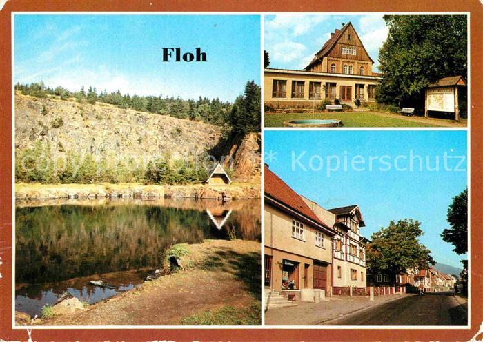 Floh-Seligenthal Bergsee Mittlerer Huehnberg Platz der Jungen Pioniere