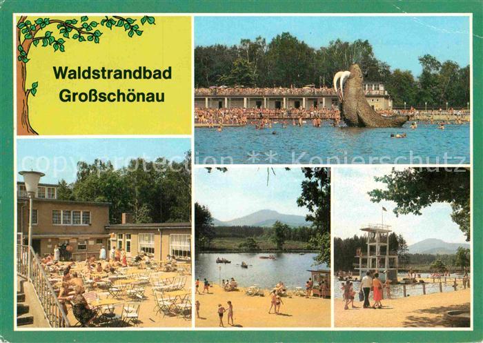 Grossschoenau Sachsen Waldstrandbad