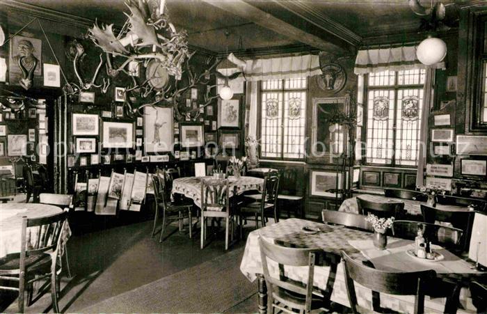 Heidelberg Neckar Historisches Studentenlokal Zum Roten Ochsen Buergerstube