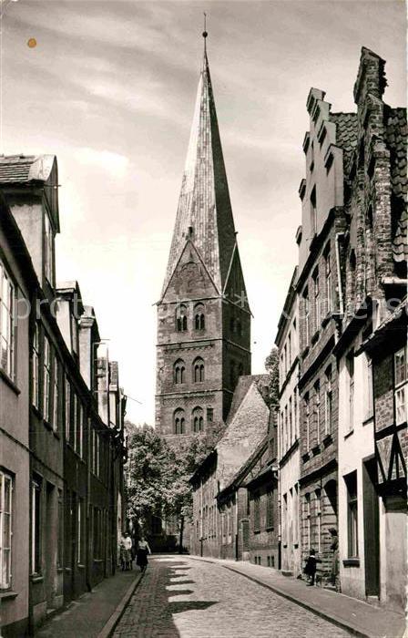 LueBECK  CITY St aegidien Kirche