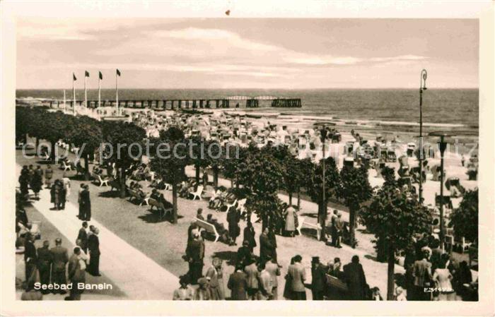 Bansin Ostseebad Strand Promenade