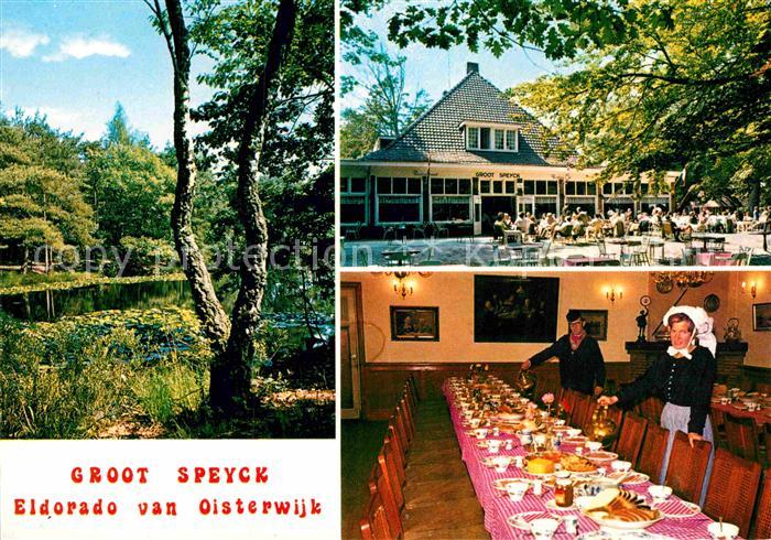 Oisterwijk Groot Speyck Gaststaette Restaurant Partie am Wasser