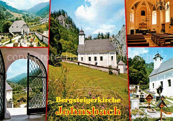Johnsbach Steiermark Pfarrkirche 14. Jhdt. Bergsteigerfriedhof Gesaeuse