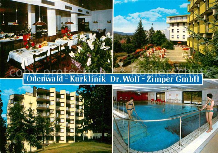 Bad Koenig Odenwald Odenwald Kurklinik Dr Wolf Zimper GmbH Restaurant Hallenbad