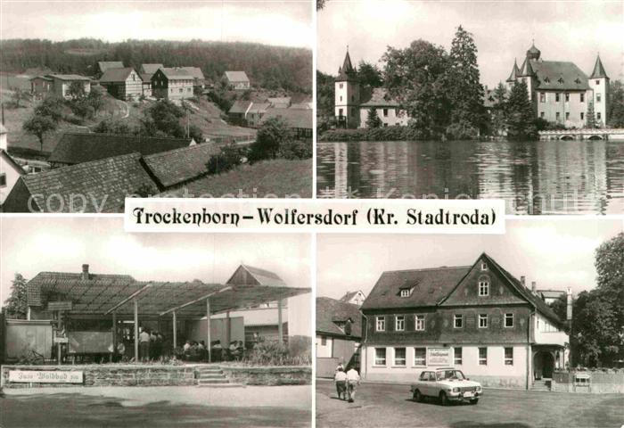 Wolfersdorf Trockenborn-Wolfersdorf uebersicht Wasserschloss Froehliche Wiederku