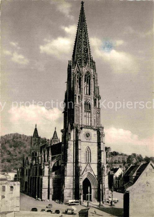 Freiburg Breisgau Muenster Kirche