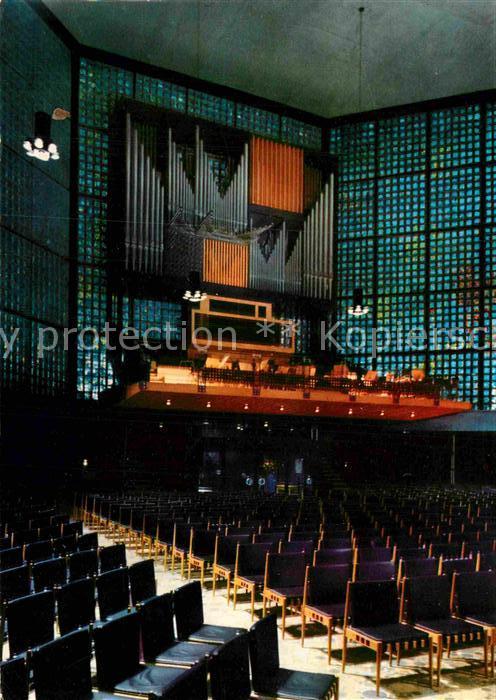 BERLIN  CITY Kaiser Wilhelm Gedaechtniskirche Innenansicht Orgel
