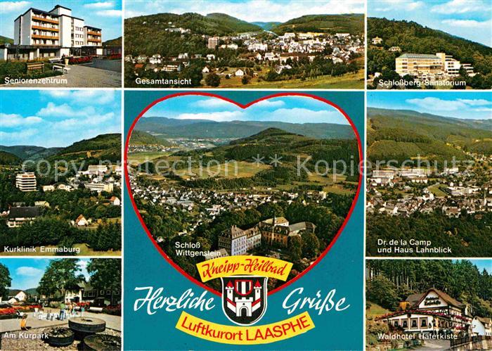 Bad Laasphe Seniorenzentrum Kurklinik Emmaburg Kurpark Schlossberg Sanatorium Wa