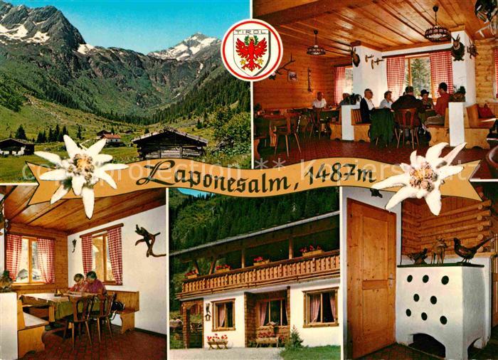 Gschnitz Tirol Laponesalm Berggaststaette Alpenblick Edelweiss
