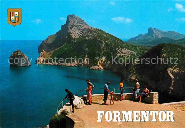 Formentor Es Colomé Aussichtsplattform Steilkueste