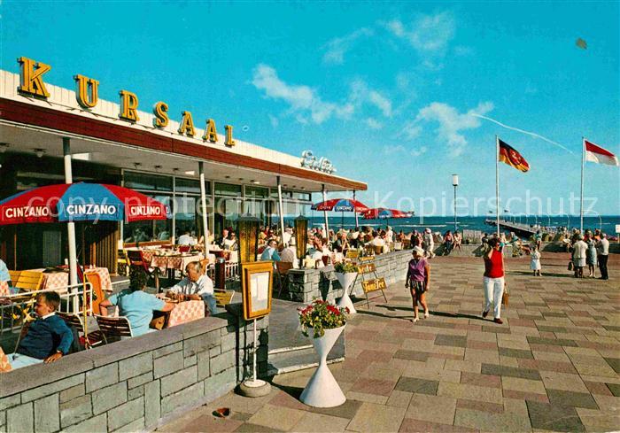Groemitz Ostseebad Kursaal Gaststaette Restaurant Strandpromenade