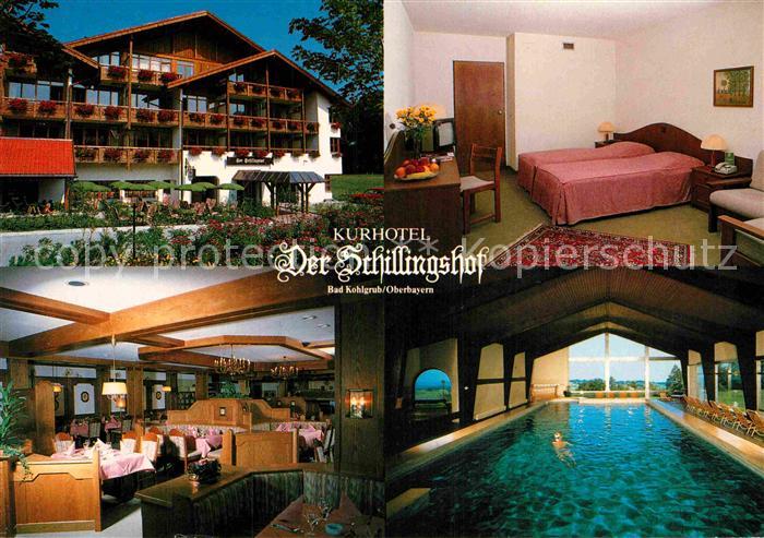 Bad Kohlgrub Kurhotel Sanatorium Der Schillingshof Restaurant Hallenbad