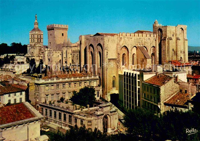 Avignon Vaucluse Notre Dame des Doms Palais des Papes