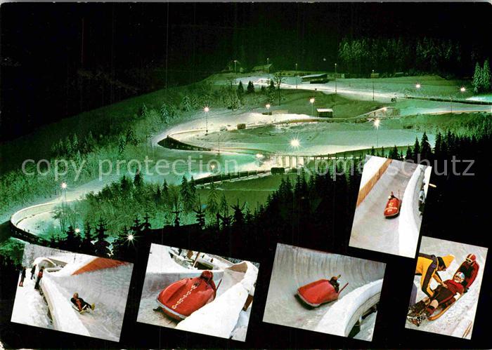 Winterberg Hochsauerland Bob und Rodelbahn Wintersport