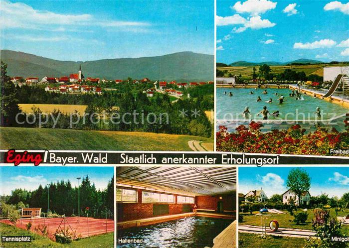 Eging See Erholungsort Bayerischer Wald Freibad Minigolf Hallenbad Tennisplatz