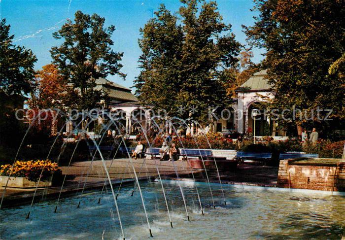 Bad Steben Kurpark Wasserspiele