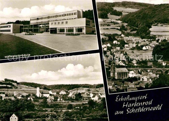 Hartenrod Gladenbach Schule Teilansichten Erholungsort am Schelderwald