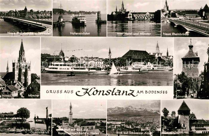 Konstanz Bodensee Schnetztor Insel Hotel Muenster
