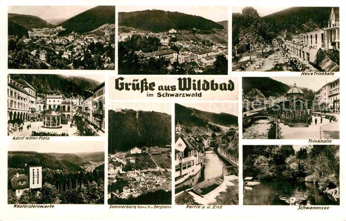 Wildbad Schwarzwald Sommerberg Keplersternwarte A.H. Platz  NZ3