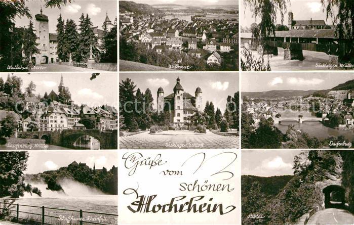 Bad Saeckingen Laufenburg Schaffhausen Rheinfall Waldshut Obertor