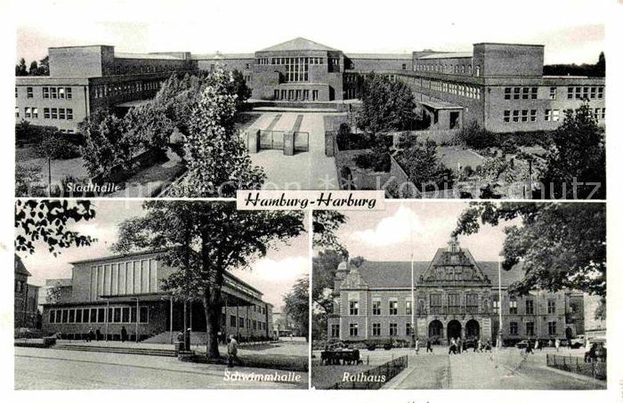 Harburg Hamburg Stadthalle Rathaus Schwimmhalle
