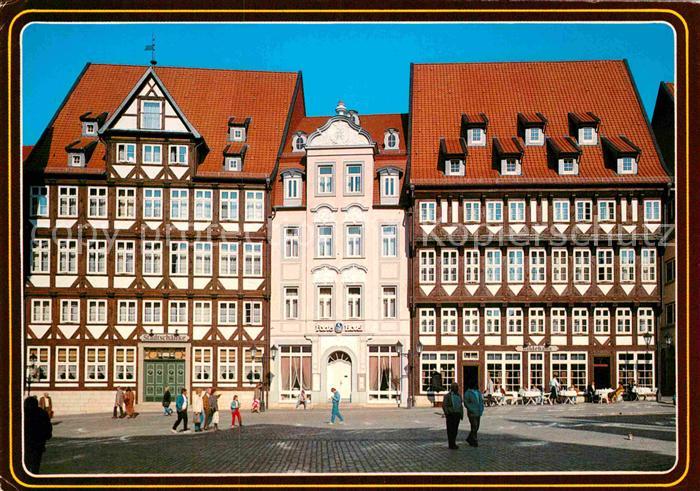 HILDESHEIM  CITY Marktplatznordseite Stadtschaenke Forte-Hotel Gildehaus
