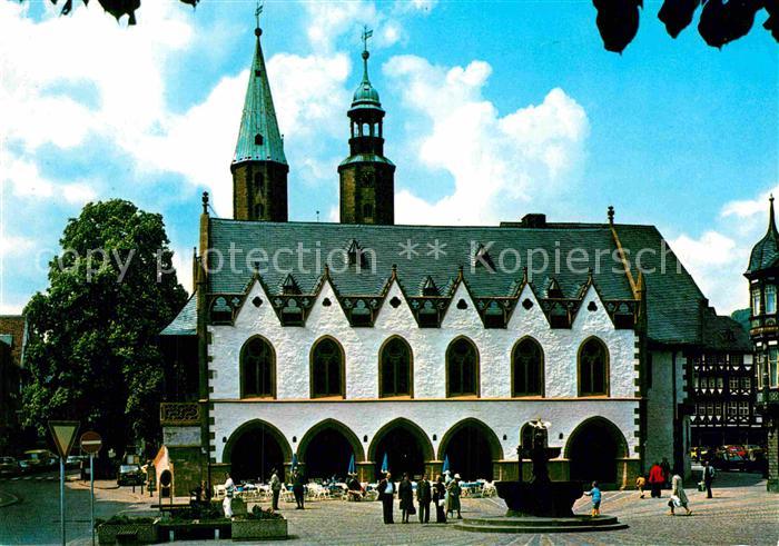 Goslar Rathaus Marktkirche