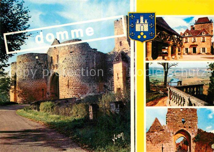 Domme Anciennes Halles Maison du Gouverneur Porte Delbos