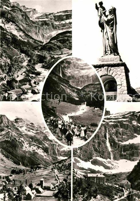 Gavarnie Hautes-Pyrenees Cirque Notre-Dame-des-Neiges Grande Cas