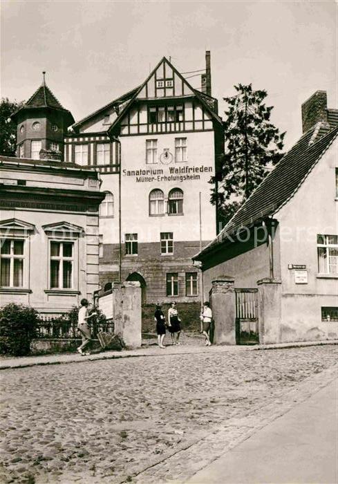 Buckow Maerkische Schweiz Sanatorium Waldfrieden