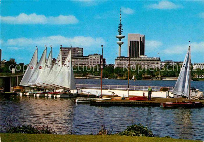 HAMBURG  CITY Aussenalster Hotel Loews-Hamburg Plaza Fernsehturm