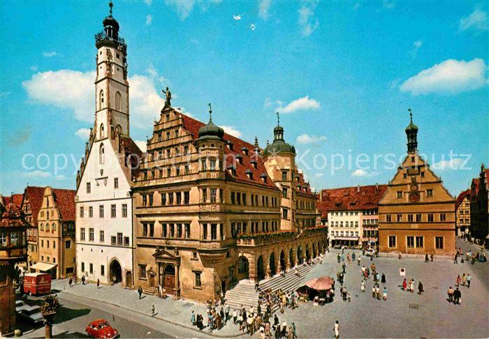 Rothenburg Tauber Altes Neues Rathaus