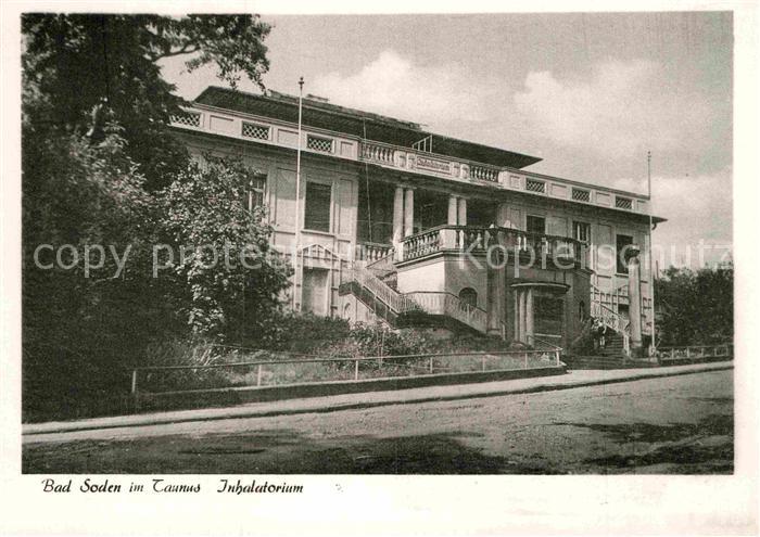 Bad Soden Taunus Inhalatorium