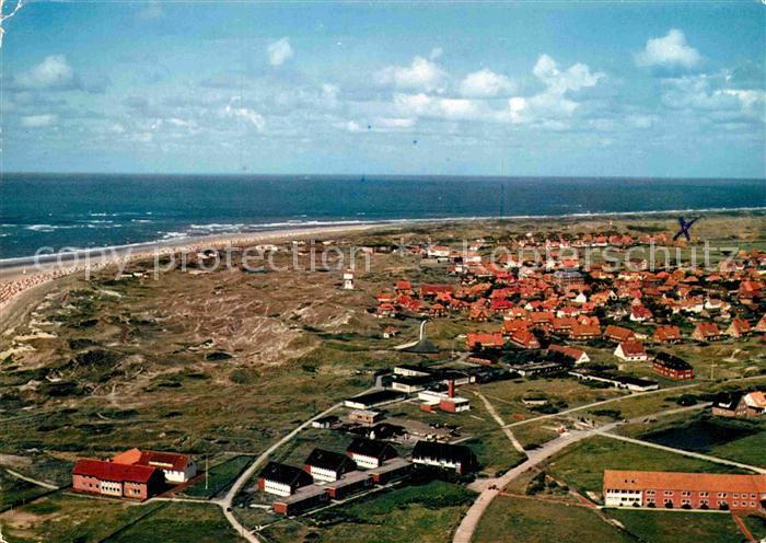 Langeoog Nordseebad Fliegeraufnahme