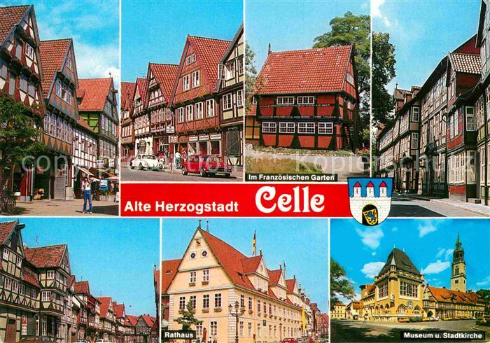 Celle Niedersachsen Museum Stadtkirche Rathaus Franzoesischen Garten