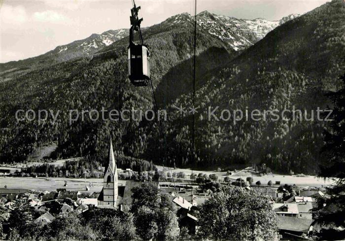 Obervellach Kaernten Luftseilbahn