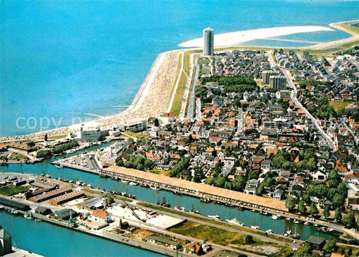 Buesum Nordseebad Fliegeraufnahme