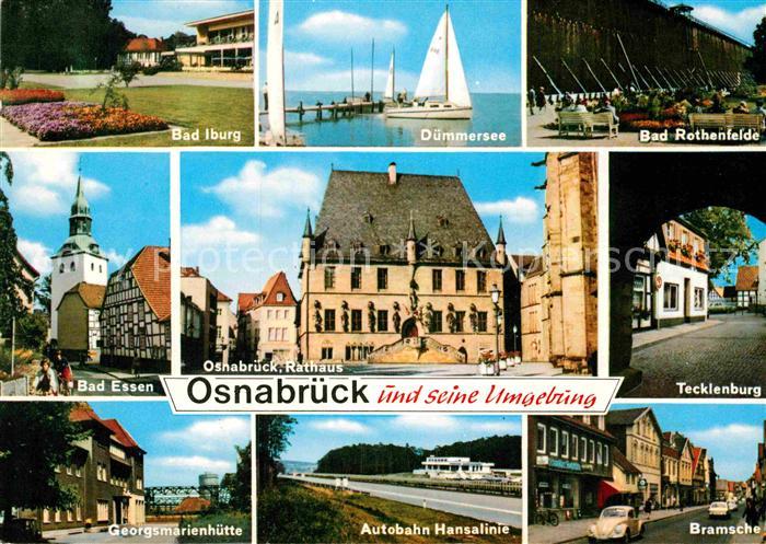 Osnabrueck Duemmersee Bad Iburg Tecklenburg Bramsche