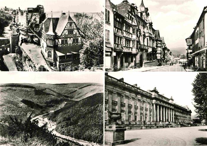 Saverne Bas Rhin Alsace Grand Rue Vallee de la Zorn Chateau des Rohan