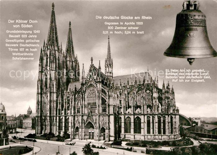Koeln Rhein Dom Glocke