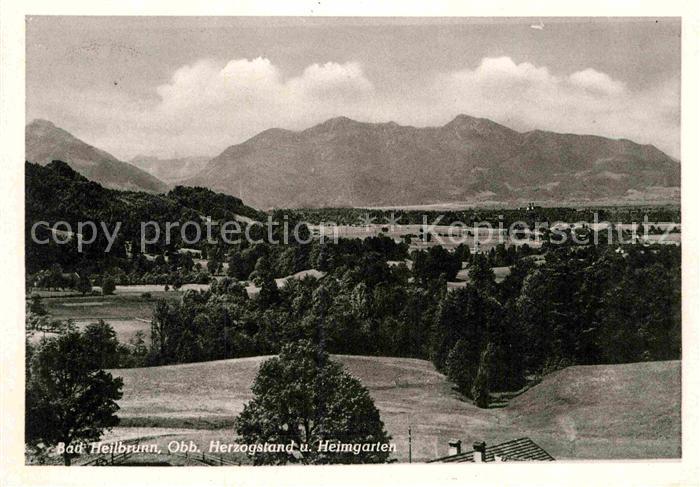 Bad Heilbrunn Herzogstand Heimgarten