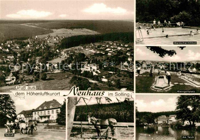 Neuhaus Solling Schloss Trakehner Waldschwimmbad