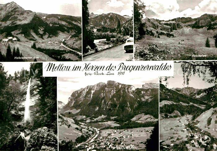 Mellau Vorarlberg Hofstettener-Alm Kanisalpe