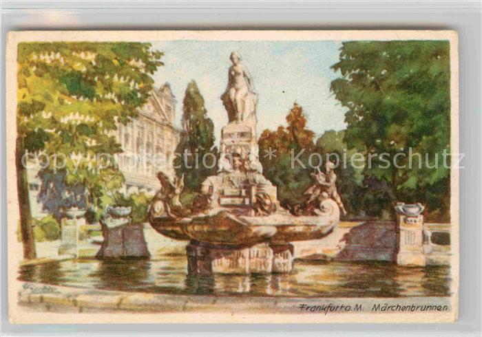 Frankfurt Main Maerchenbrunnen