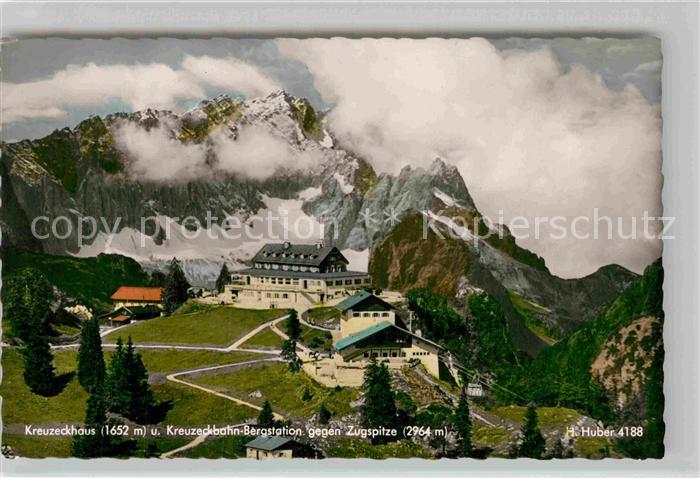 GARMISCH-PARTENKIRCHEN Bayern Kreuzeckhaus Zugspitze