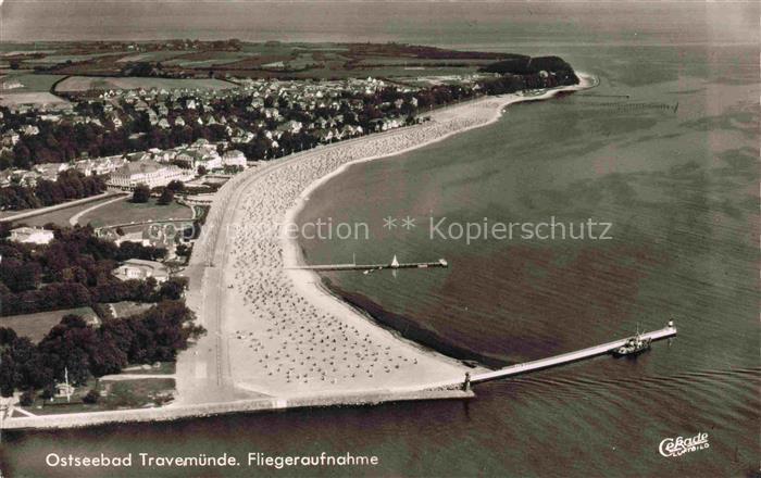 TRAVEMueNDE Ostseebad Kuestenpanorama Strand