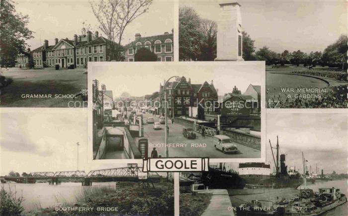 Goole East Riding of Yorkshire UK Grammar School War Memorial Gardens Boothferry