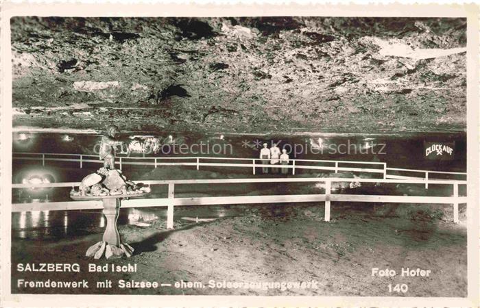 Bad Ischl Salzkammergut AT Salzberg Fremdenwerk mit Salzsee