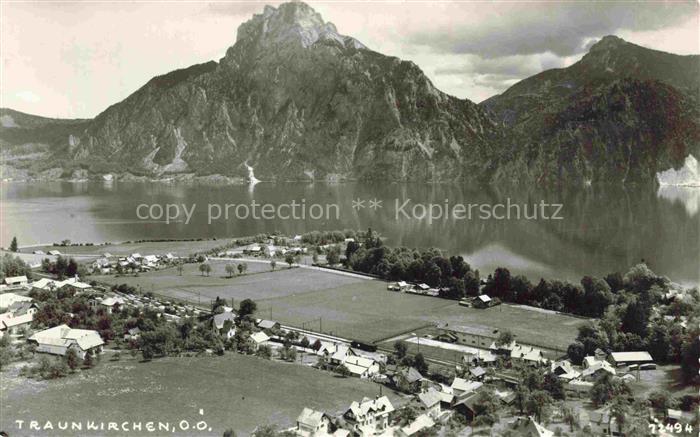 Traunkirchen Traunseee Oberoesterreich AT Panorama
