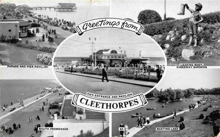 Cleethorpes Yorkshire and the Humber Lincolnshire UK Parade Pier Pavilion Leakin